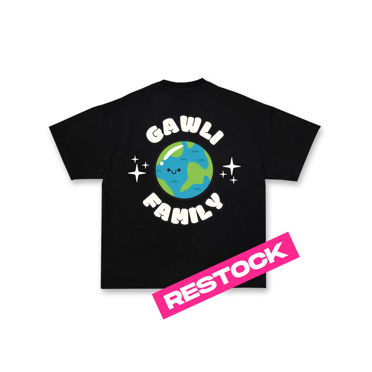 "Gawli Family Globe" Graphic Tee