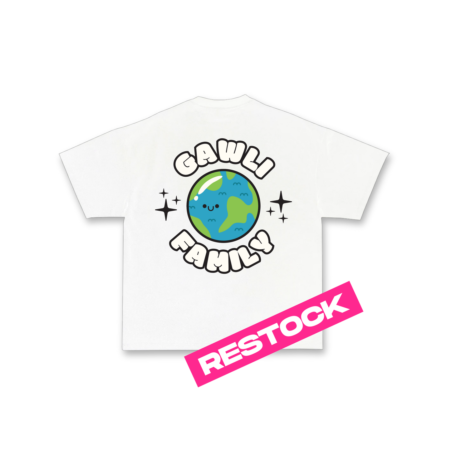 "Gawli Family Globe" Graphic Tee
