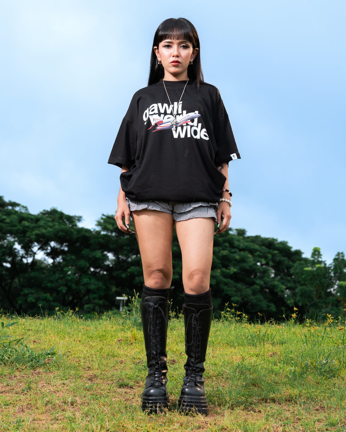 "Jet I" Graphic Tee