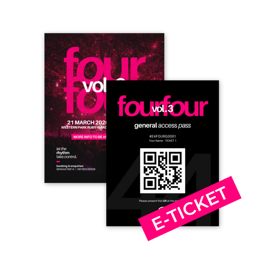 fourfour Vol 3 GA E-Ticket (Tier 1)