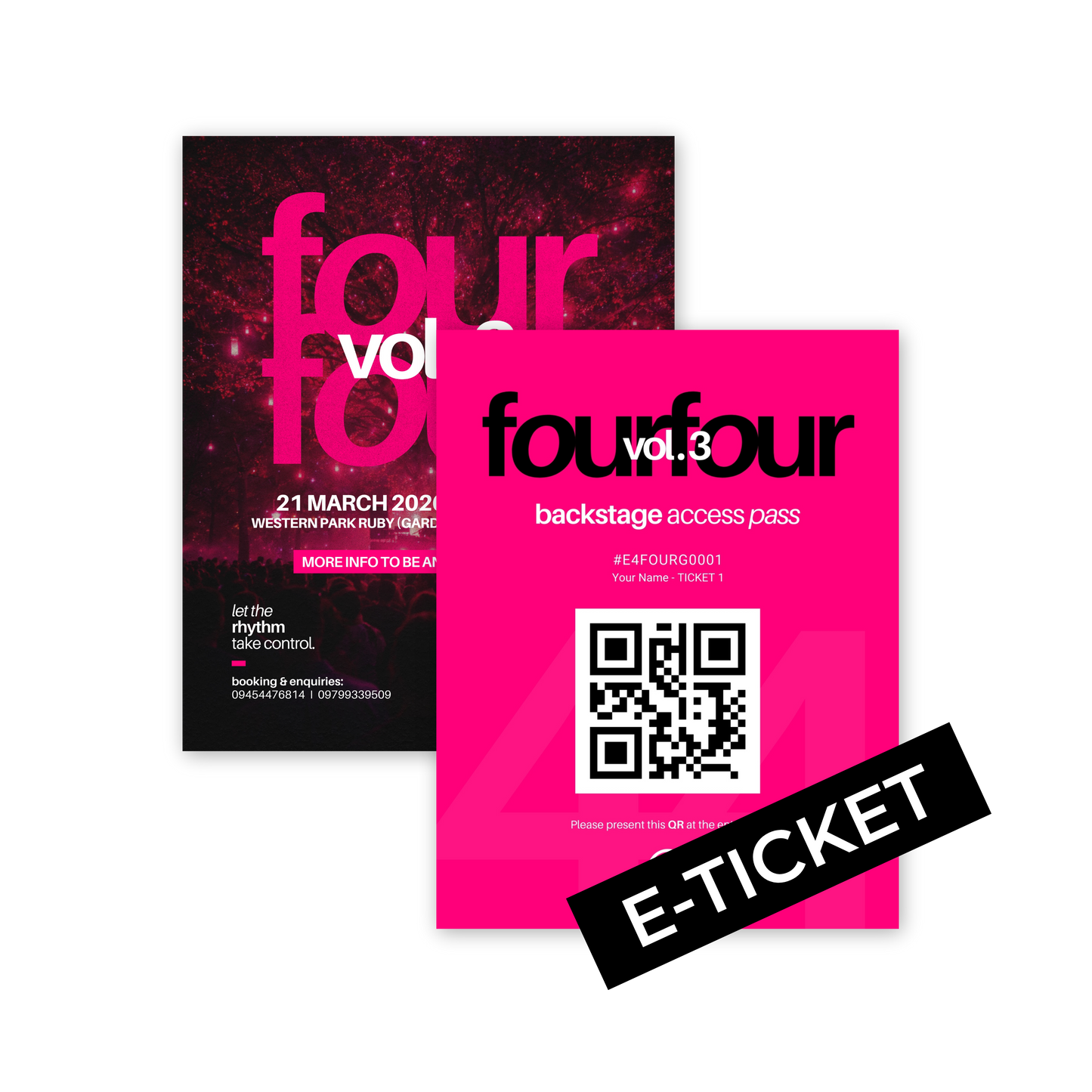 fourfour Vol 3 Backstage E-Ticket (Tier 1)