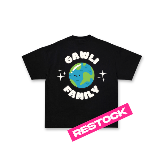 "Gawli Family Globe" Graphic Tee