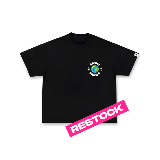 "Gawli Family Globe" Graphic Tee
