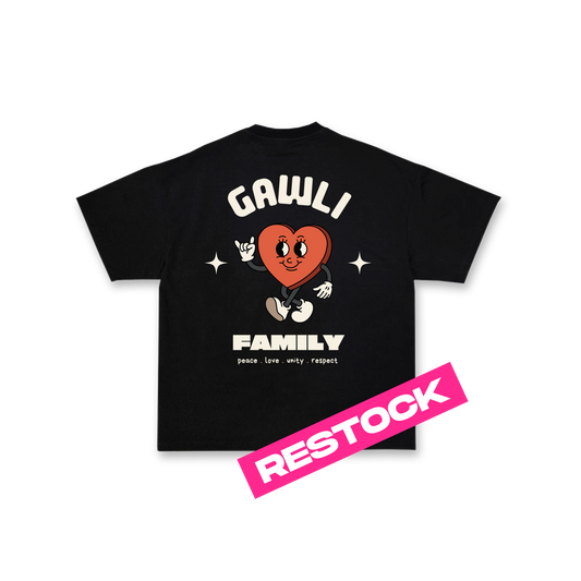 "Gawli Family Heart" Tee