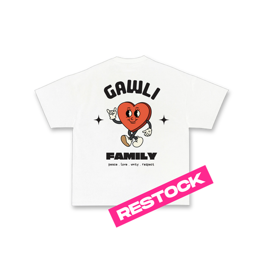 "Gawli Family Heart" Tee