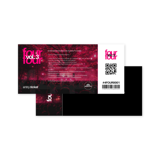 fourfour Vol 3 GA Physical Ticket (Tier 1)